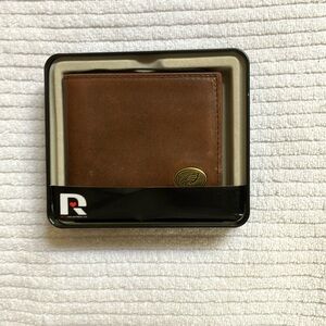 NWT leather eagles wallet